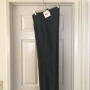 New Womyn Grey Rose Pants Size 8 - Made in USA
